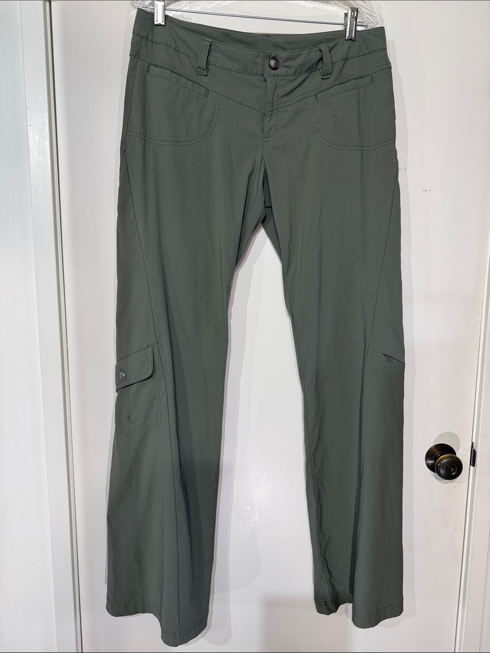 Athleta Olive Green Tall Girls Utility Cargo Pants